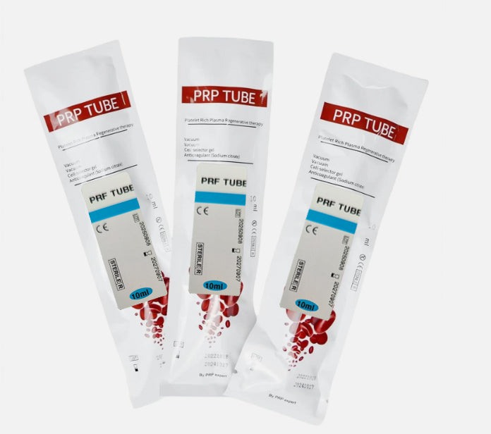 PRF Tube No Additive 10ml Individual Packaging (10 Tubes/Pack)